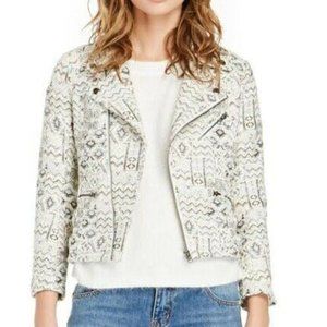 Capulet Tribal Metallic Moto Jacket NWT Sz L